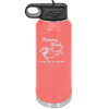 Mommy Shark - Laser Engraved Stainless Steel Drinkware - 1089 -