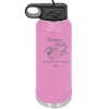 Mommy Shark - Laser Engraved Stainless Steel Drinkware - 1089 -