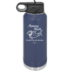 Mommy Shark - Laser Engraved Stainless Steel Drinkware - 1089 -