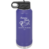 Mommy Shark - Laser Engraved Stainless Steel Drinkware - 1089 -