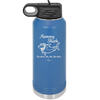 Mommy Shark - Laser Engraved Stainless Steel Drinkware - 1089 -