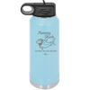 Mommy Shark - Laser Engraved Stainless Steel Drinkware - 1089 -