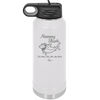 Mommy Shark - Laser Engraved Stainless Steel Drinkware - 1089 -