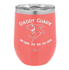 Daddy Shark - Laser Engraved Stainless Steel Drinkware - 1090 -