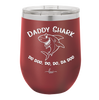 Daddy Shark - Laser Engraved Stainless Steel Drinkware - 1090 -