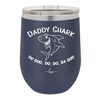 Daddy Shark - Laser Engraved Stainless Steel Drinkware - 1090 -