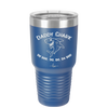 Daddy Shark - Laser Engraved Stainless Steel Drinkware - 1090 -