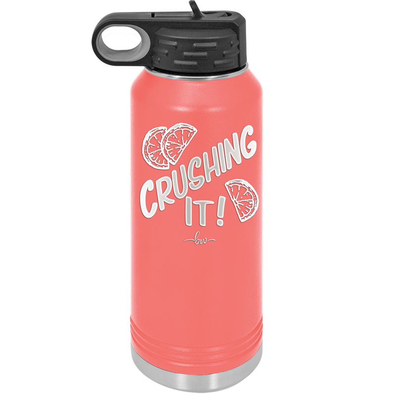 Crushing It - Laser Engraved Stainless Steel Drinkware - 1091 -