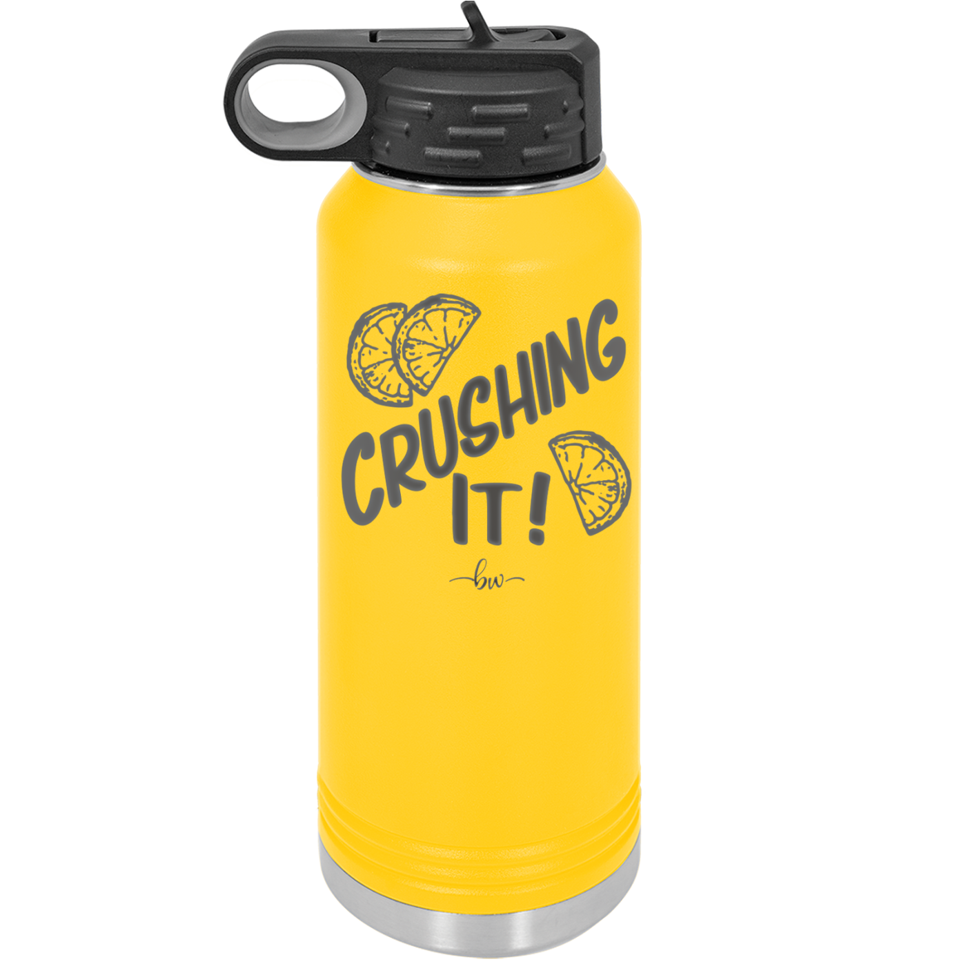 Crushing It - Laser Engraved Stainless Steel Drinkware - 1091 -