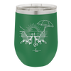 Beach Adirondack Sunset - Laser Engraved Stainless Steel Drinkware - 1092 -