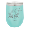 Beach Adirondack Sunset - Laser Engraved Stainless Steel Drinkware - 1092 -