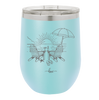 Beach Adirondack Sunset - Laser Engraved Stainless Steel Drinkware - 1092 -