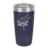 Beach Adirondack Sunset - Laser Engraved Stainless Steel Drinkware - 1092 -
