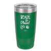 Beach Please - Laser Engraved Stainless Steel Drinkware - 1095 -