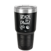 Beach Please - Laser Engraved Stainless Steel Drinkware - 1095 -