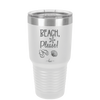 Beach Please - Laser Engraved Stainless Steel Drinkware - 1095 -