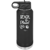 Beach Please - Laser Engraved Stainless Steel Drinkware - 1095 -