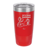Resting Beach Face - Laser Engraved Stainless Steel Drinkware - 1099 -