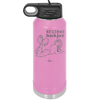 Resting Beach Face - Laser Engraved Stainless Steel Drinkware - 1099 -