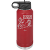 Resting Beach Face - Laser Engraved Stainless Steel Drinkware - 1099 -