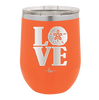 LOVE with Sand Dollar - Laser Engraved Stainless Steel Drinkware - 1100 -