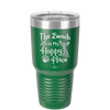 The Beach is My Happy Place - Laser Engraved Stainless Steel Drinkware - 1101 -