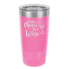 There's a Chance this is Wine - Laser Engraved Stainless Steel Drinkware - 1102 -