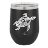 Sea Turtle Tribal - Laser Engraved Stainless Steel Drinkware - 1104 -