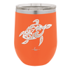 Sea Turtle Tribal - Laser Engraved Stainless Steel Drinkware - 1104 -