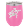 Sea Turtle Tribal - Laser Engraved Stainless Steel Drinkware - 1104 -
