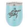 Sea Turtle Tribal - Laser Engraved Stainless Steel Drinkware - 1104 -