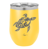 Sea Turtle Tribal - Laser Engraved Stainless Steel Drinkware - 1104 -