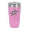 Sea Turtle Tribal - Laser Engraved Stainless Steel Drinkware - 1104 -