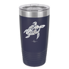 Sea Turtle Tribal - Laser Engraved Stainless Steel Drinkware - 1104 -