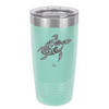Sea Turtle Tribal - Laser Engraved Stainless Steel Drinkware - 1104 -