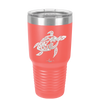 Sea Turtle Tribal - Laser Engraved Stainless Steel Drinkware - 1104 -