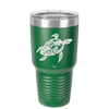 Sea Turtle Tribal - Laser Engraved Stainless Steel Drinkware - 1104 -