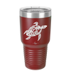 Sea Turtle Tribal - Laser Engraved Stainless Steel Drinkware - 1104 -