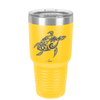 Sea Turtle Tribal - Laser Engraved Stainless Steel Drinkware - 1104 -