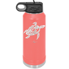 Sea Turtle Tribal - Laser Engraved Stainless Steel Drinkware - 1104 -