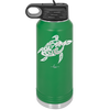 Sea Turtle Tribal - Laser Engraved Stainless Steel Drinkware - 1104 -