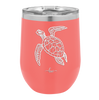 Sea Turtle - Laser Engraved Stainless Steel Drinkware - 1105 -