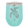Sea Turtle - Laser Engraved Stainless Steel Drinkware - 1105 -