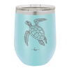 Sea Turtle - Laser Engraved Stainless Steel Drinkware - 1105 -