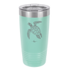 Sea Turtle - Laser Engraved Stainless Steel Drinkware - 1105 -