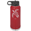 Sea Turtle - Laser Engraved Stainless Steel Drinkware - 1105 -