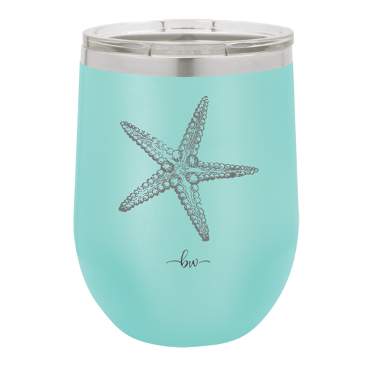 Starfish - Laser Engraved Stainless Steel Drinkware - 1106 -