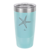 Starfish - Laser Engraved Stainless Steel Drinkware - 1106 -