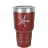 Starfish - Laser Engraved Stainless Steel Drinkware - 1106 -