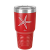Starfish - Laser Engraved Stainless Steel Drinkware - 1106 -